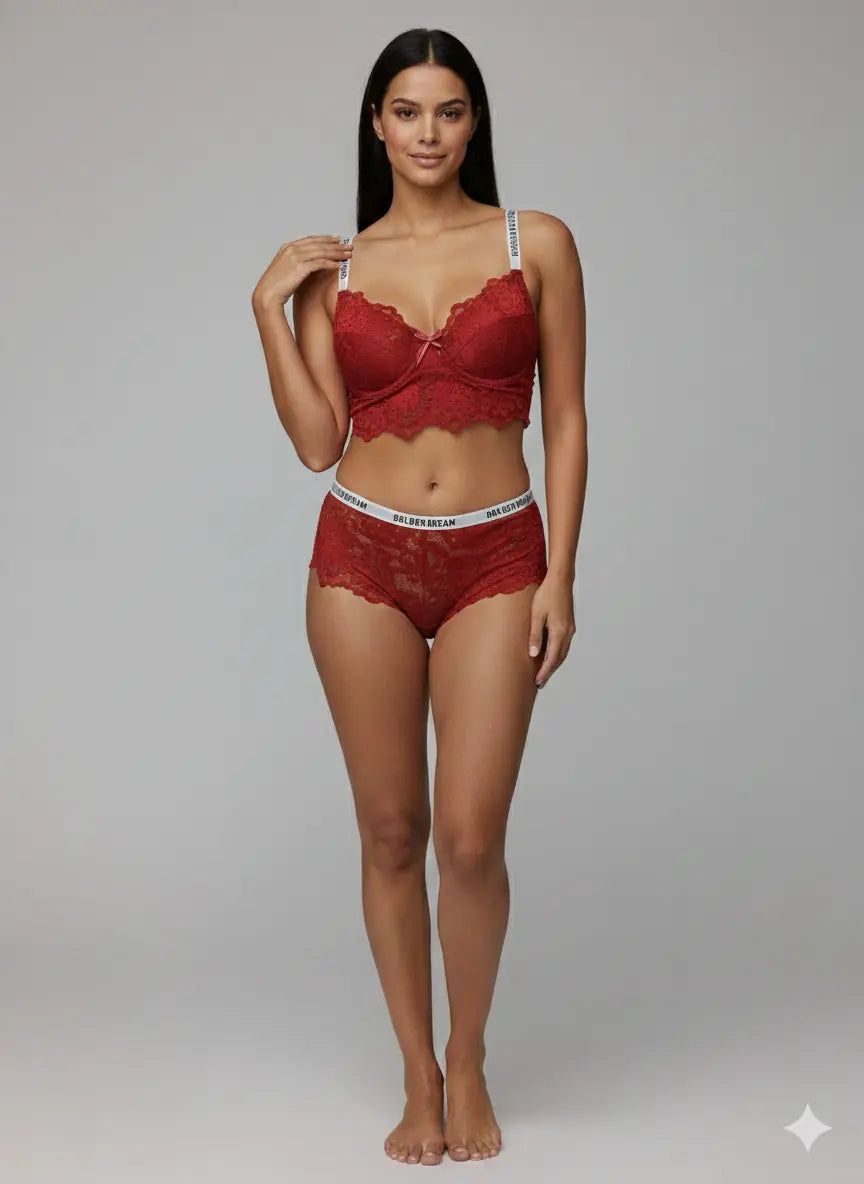 Fancy Bra Set – Elegant Matching Lingerie for Women