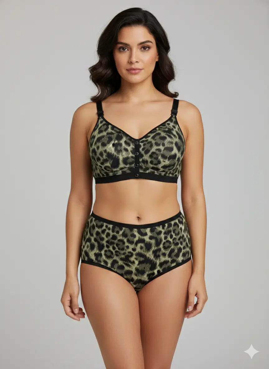 Front Open Padded Comfort Bra – Easy Wear Support Bra for Daily & All-Day Fit