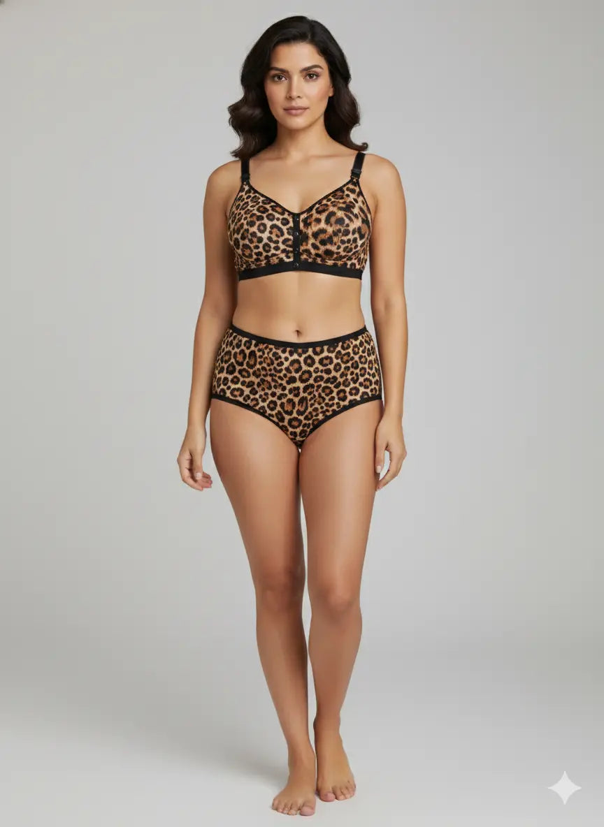 Front Open Padded Comfort Bra – Easy Wear Support Bra for Daily & All-Day Fit