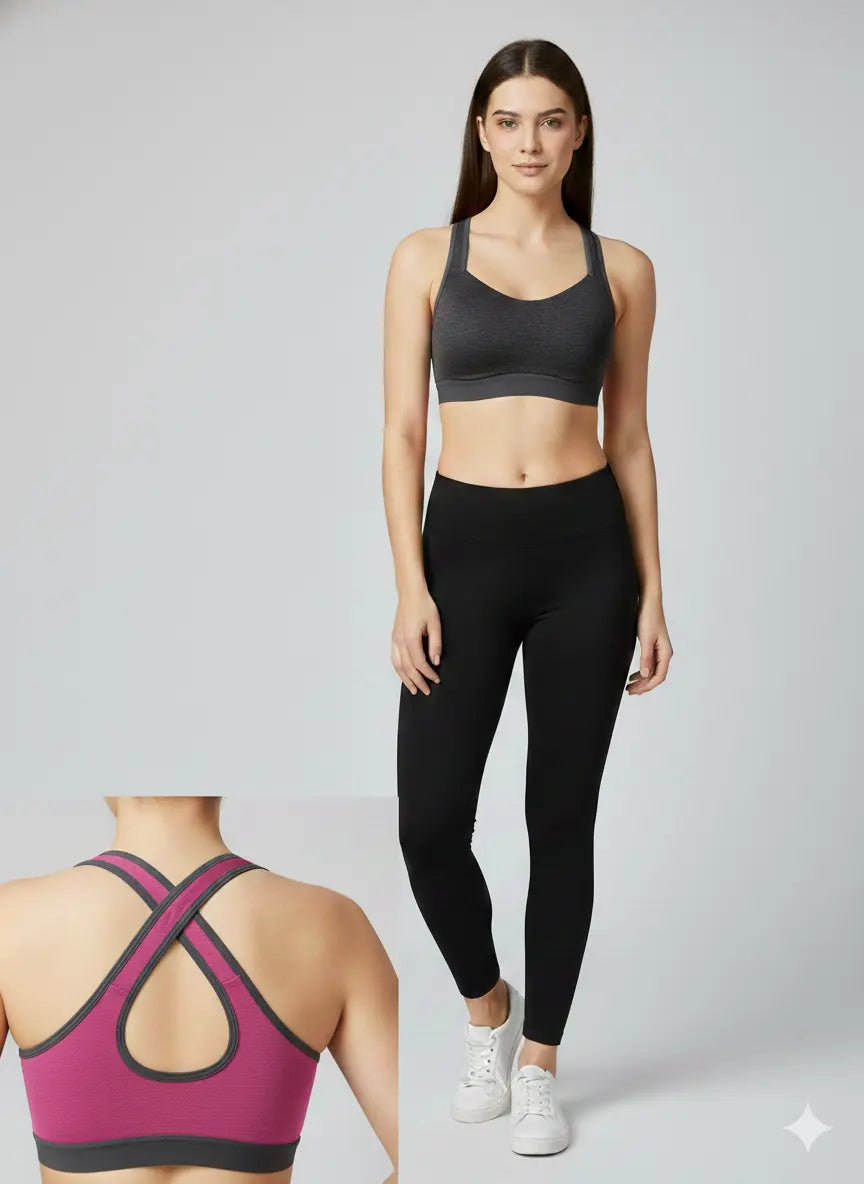 Plus Size Sports Bra – High Support Workout Bra for Maximum Comfort