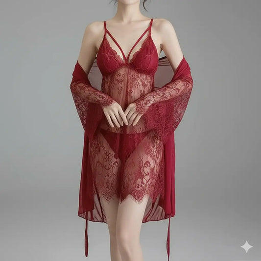 Imported Maroon Nighty – Luxury Soft Women’s Nightwear